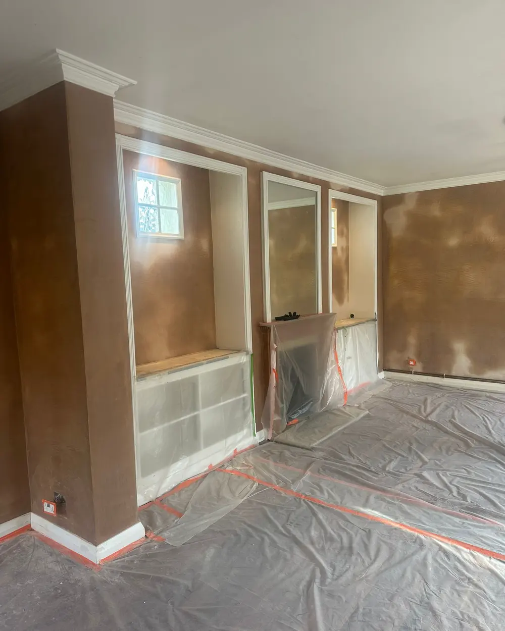 Interior wall plastering, Newcoat Plastering